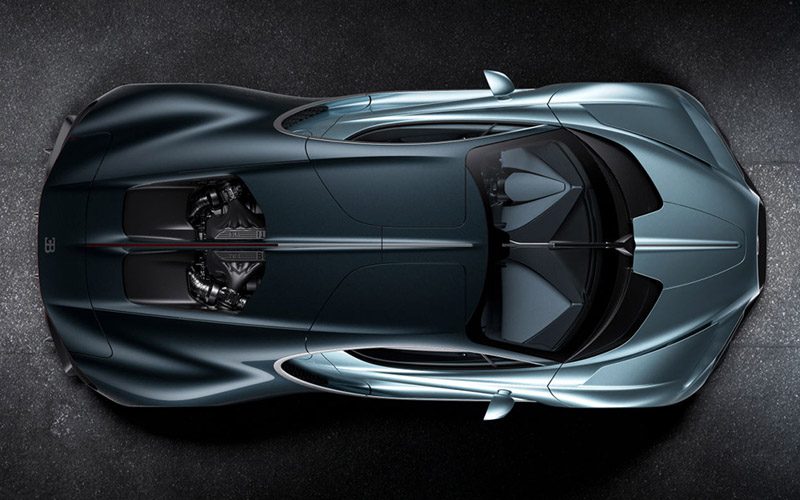 Bugatti Tourbillon พร้อมรับช่วงต่อ Chiron ด้วยเครื่อง วี 16 สูบ 1,800 แรงม้า