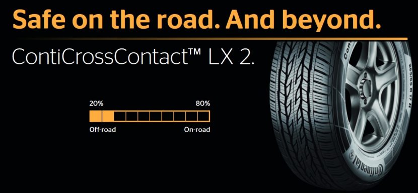 Continental CrossContact™ LX 2 ยางพรีเมี่ยมแบบลุยๆ