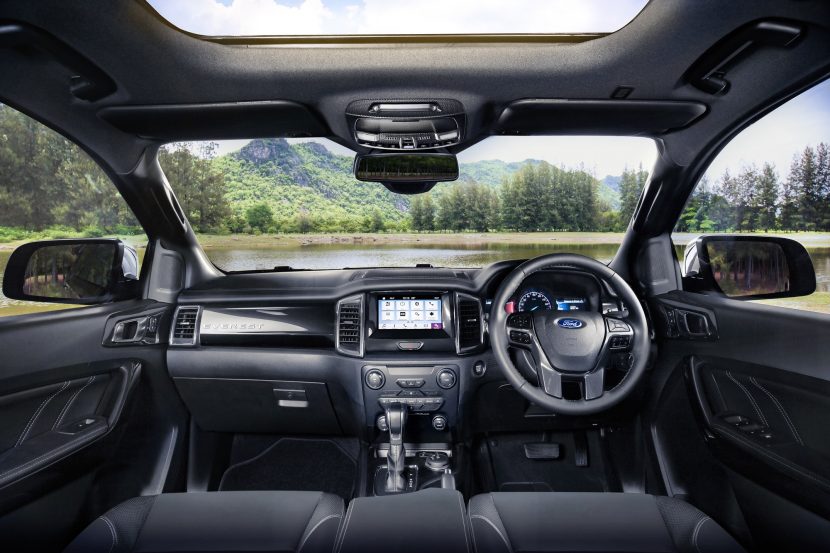 FORD Everest 2018   2019 เปิดตัวแล้ว กับเครื่องยนต์ 2.0 ลิตรและเกียร์อัตโนมัติ 10 จังหว่ะ