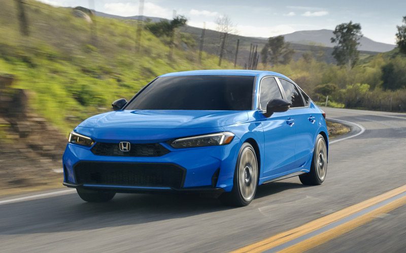 Honda Civic 2025 ใหม่ปรับโฉม เครื่องไฮบริด 200 แรงม้า