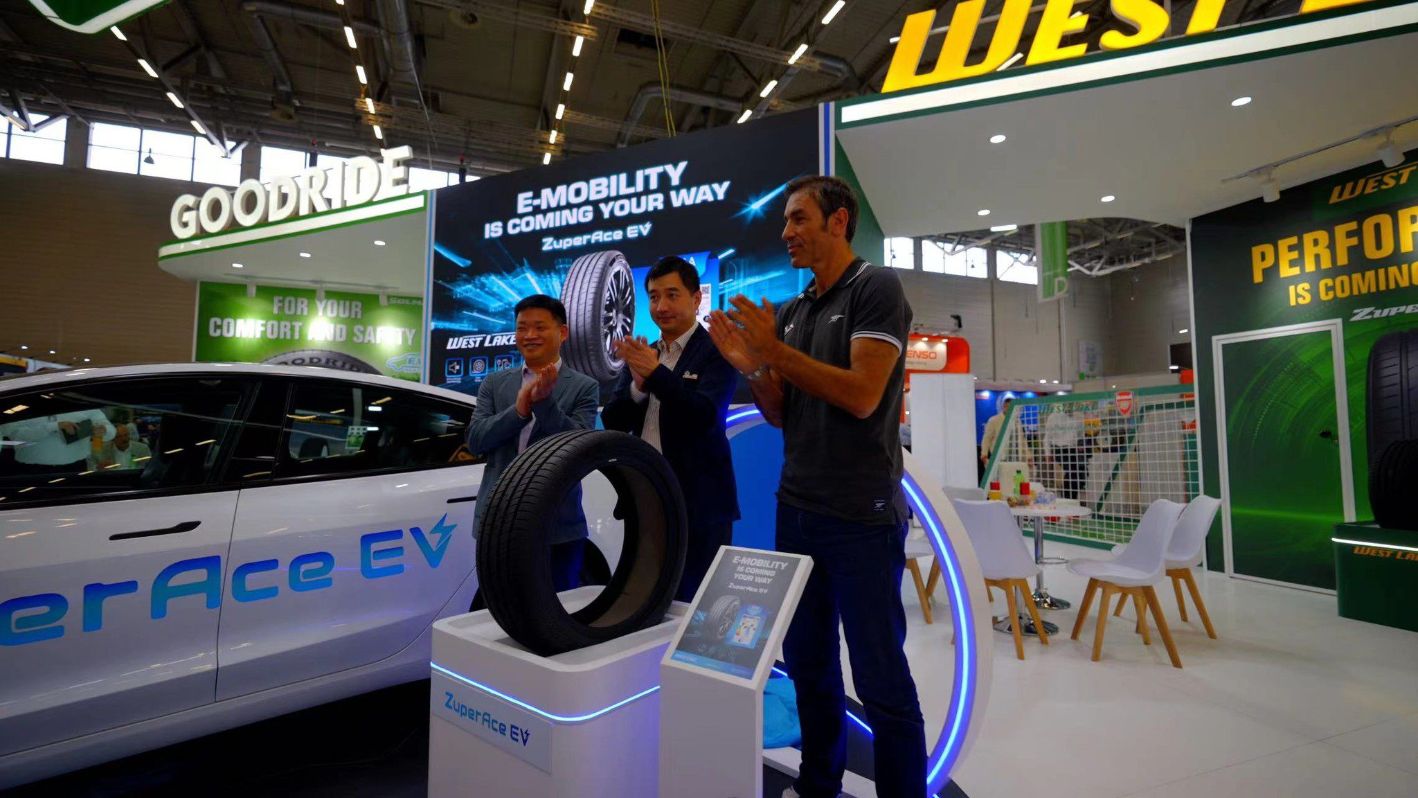 WESTLAKE เผยโฉมยางรถยนต์ไฟฟ้า EV โดดเด่นระดับ AAA