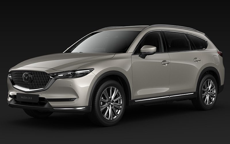 Mazda CX-8 2022 Mazda CX 8 2022 ใหม่ ปรับการตกแต่งเพิ่มอุปกรณ์ ราคาเริ่ม 1,549,000 บาท