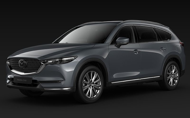 Mazda CX-8 2022 Mazda CX 8 2022 ใหม่ ปรับการตกแต่งเพิ่มอุปกรณ์ ราคาเริ่ม 1,549,000 บาท