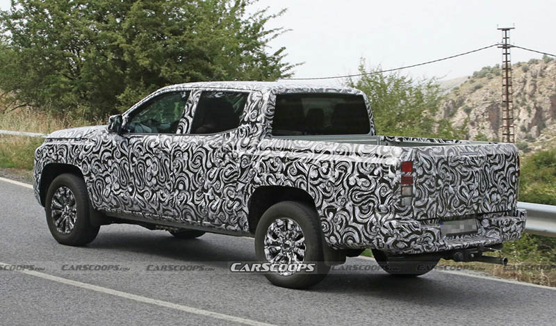 Mitsubishi Triton 2023 Mitsubishi Triton 2023 กับภาพจำลองจากคันจริงก่อนเปิดตัว