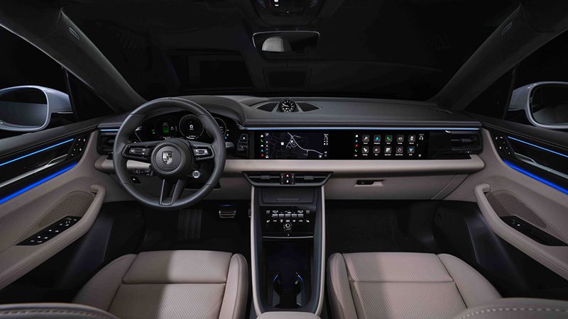 Porsche Macan 2024 เปิดตัว ขับเคลื่อนด้วยไฟฟ้าเพียว ๆ