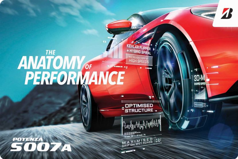 BRIDGESTONE POTENZA S007A ยางสมรรถนะสูง เปิดตัวแล้ววันนี้