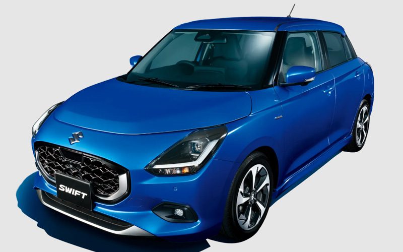 Suzuki Swift 2024 เผยโฉมก่อนเปิดตัวญี่ปุ่น ไทยลุ้นมาปีหน้า