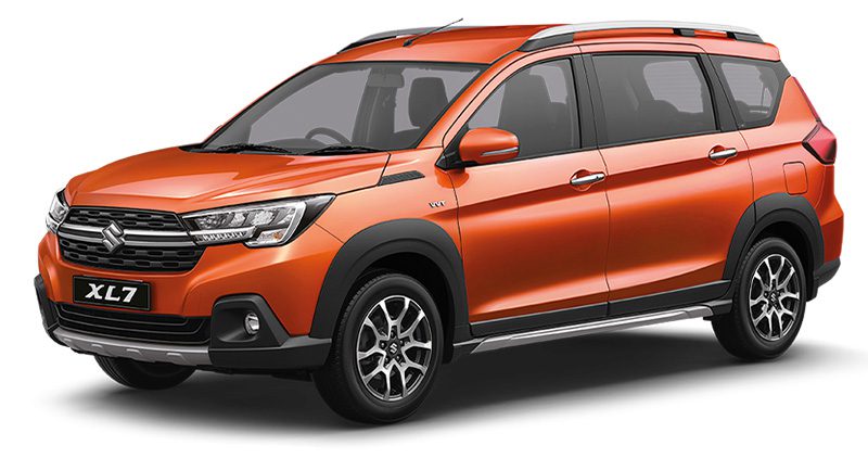 Suzuki XL7 2022 เพิ่มคู่สีทูโทนหลังคาดำ แต่ราคาก็เพิ่มเช่นกัน