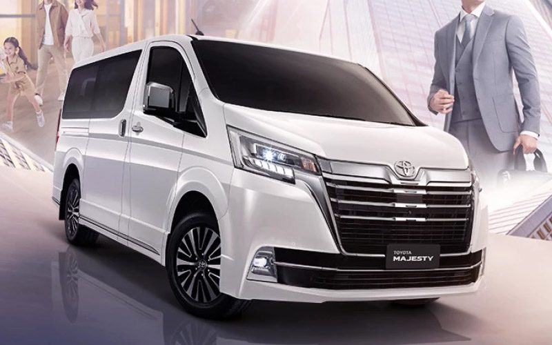 Toyota Majesty 2024 ใหม่ กับเบาะที่หรูน้อยลง ราคาเริ่ม 1,989,000 บาท