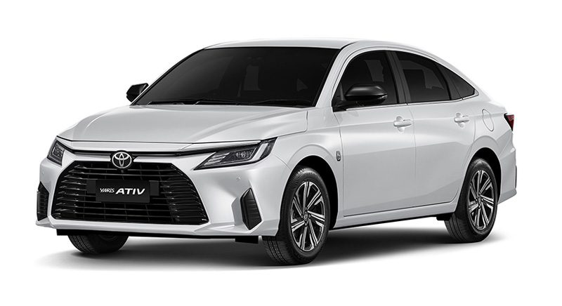 Toyota Yaris Ativ 2023 โฉมใหม่ เปลี่ยนดีไซน์ให้ดูแพง ราคาเริ่ม 539,000 บาท