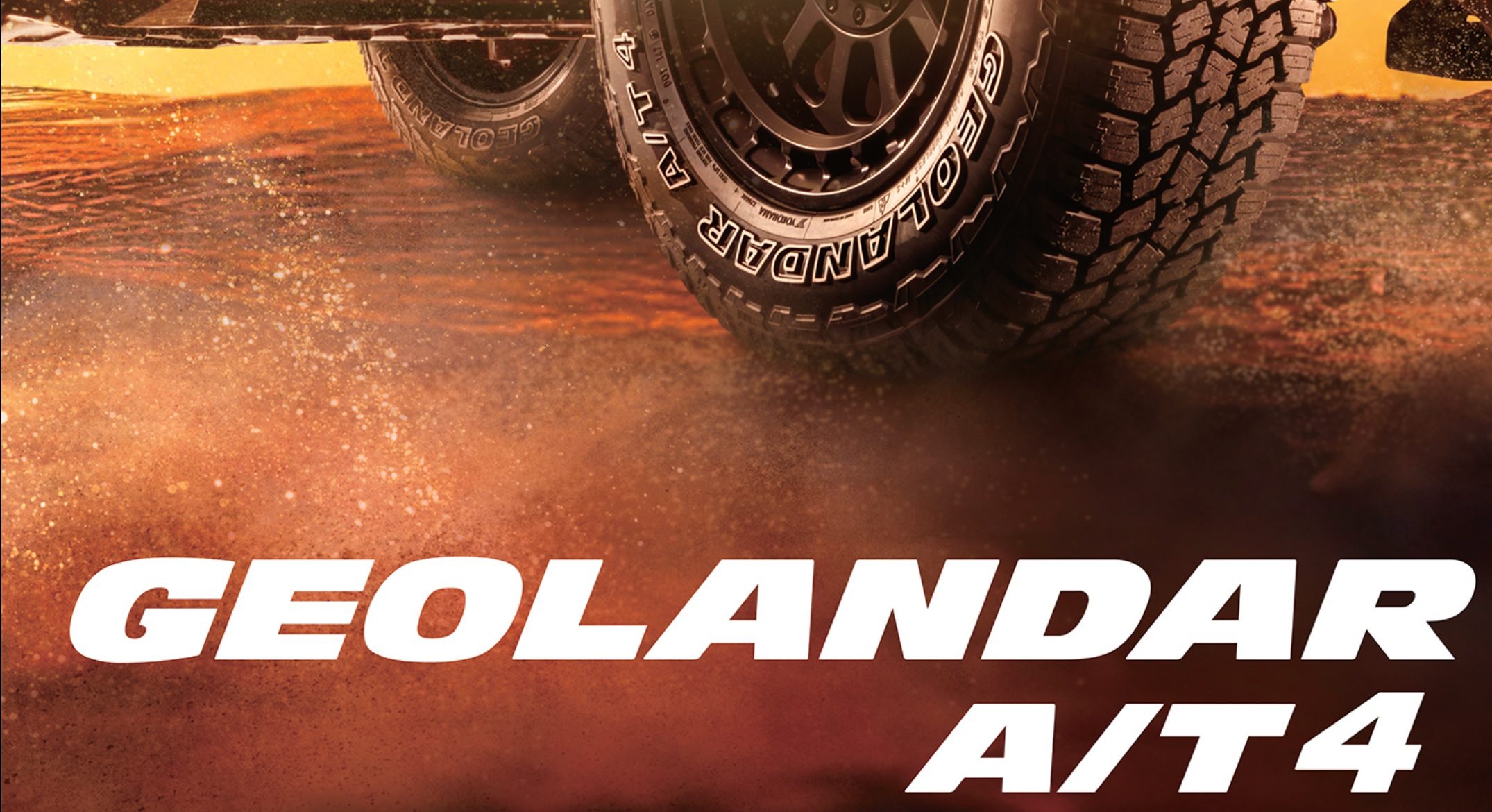 ยางรถยนต์ YOKOHAMA GEOLANDAE A/T4 ทีเด็ดสายลุย