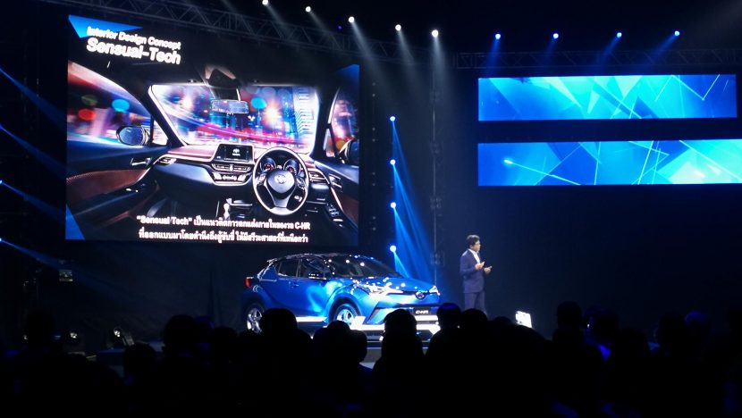 [รายงานสด...] TOYOTA C HR เปิดตัวอย่างเป็นทางการที่ CTW
