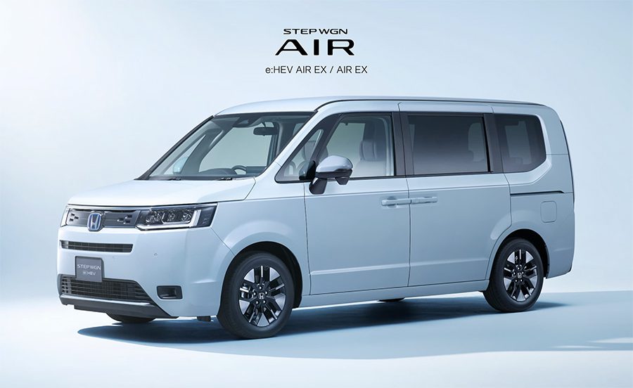 Honda Stepwgn 2025 รถครอบครัวไฮบริด 7 ที่นั่ง ดีไซน์ใหม่