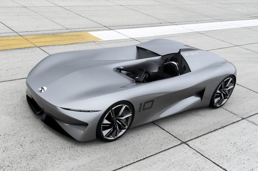 Infiniti Prototype 10 Concept รถต้นแบบใหม่ ขับเคลื่อนไฟฟ้า 100%