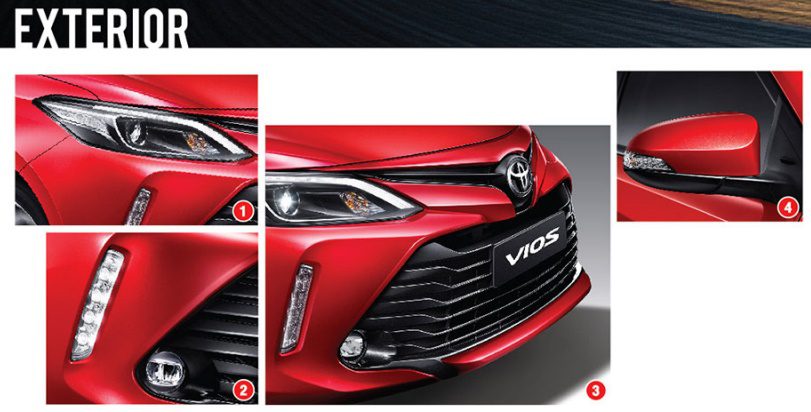 TOYOTA VIOS 2019 ราคาเริ่ม 609,000 บาท ผ่อนเริ่มต้น 6,000 บาท