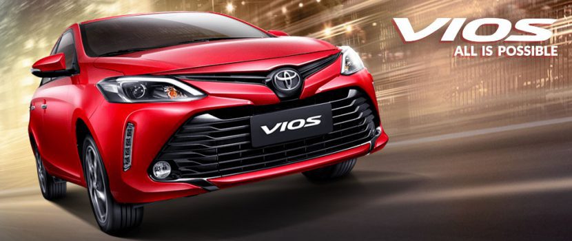 Toyota Vios 2017 Minor change ผ่อน 7,486 บาท